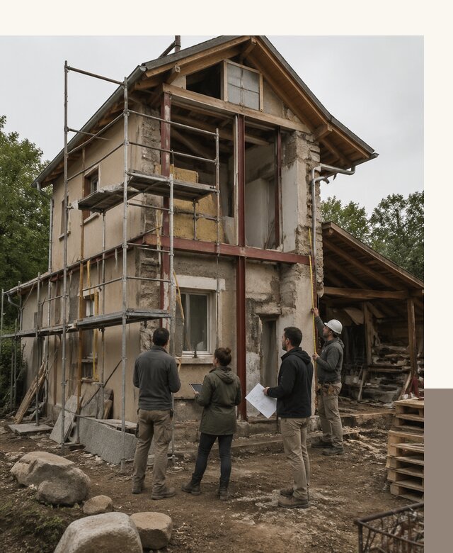 Реконструкция загородного дома под ключ в Похвистневе от бюро