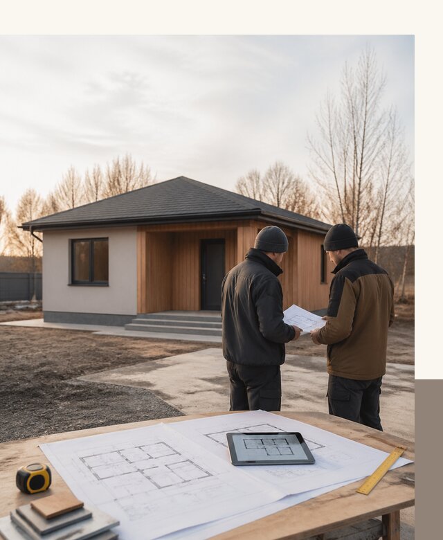 Проектирование одноэтажных домов 7 на 7 под ключ в Похвистневе